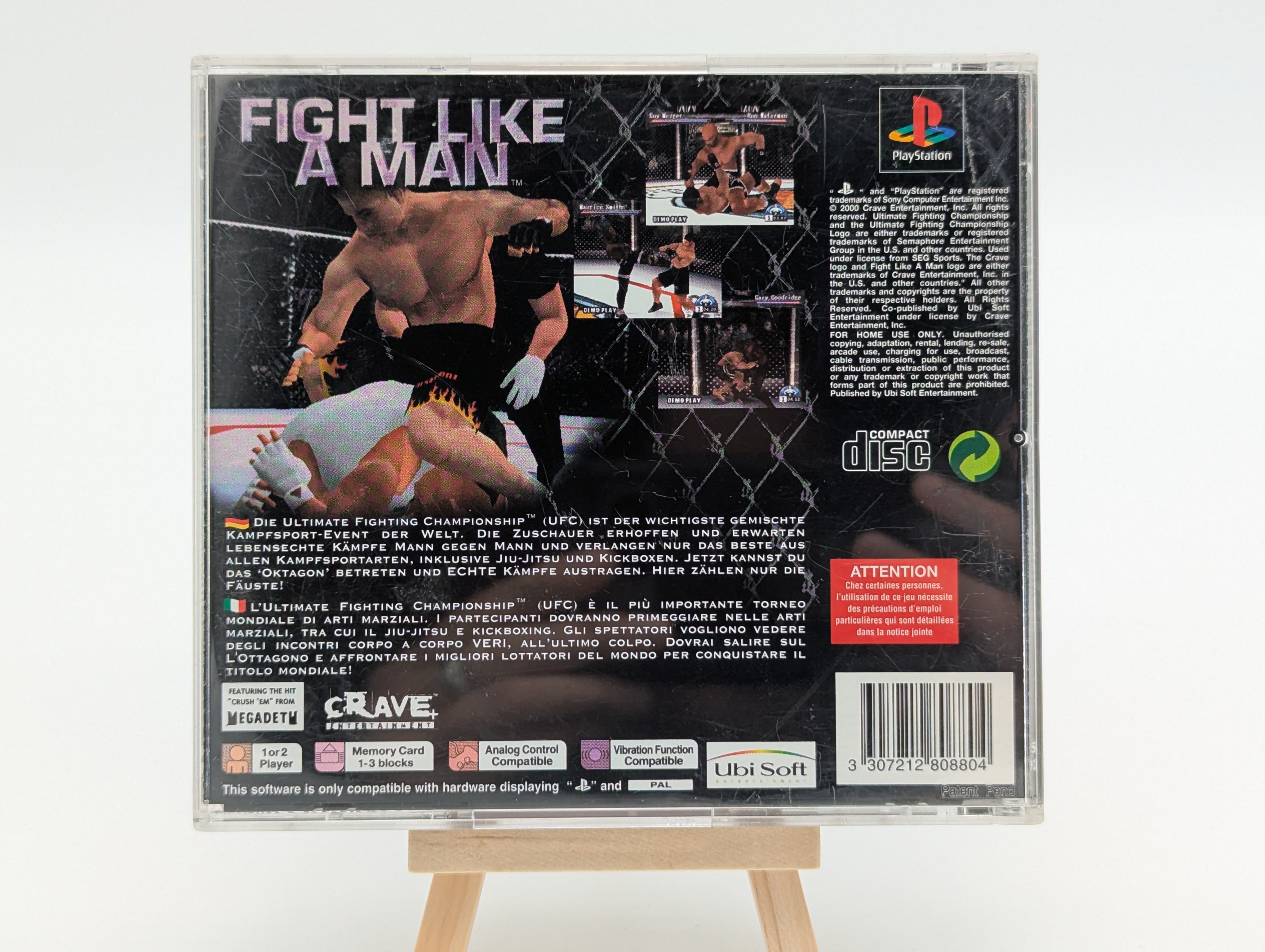 Sony PlayStation 1 Ultimate Fighting Championship OVP | CIB