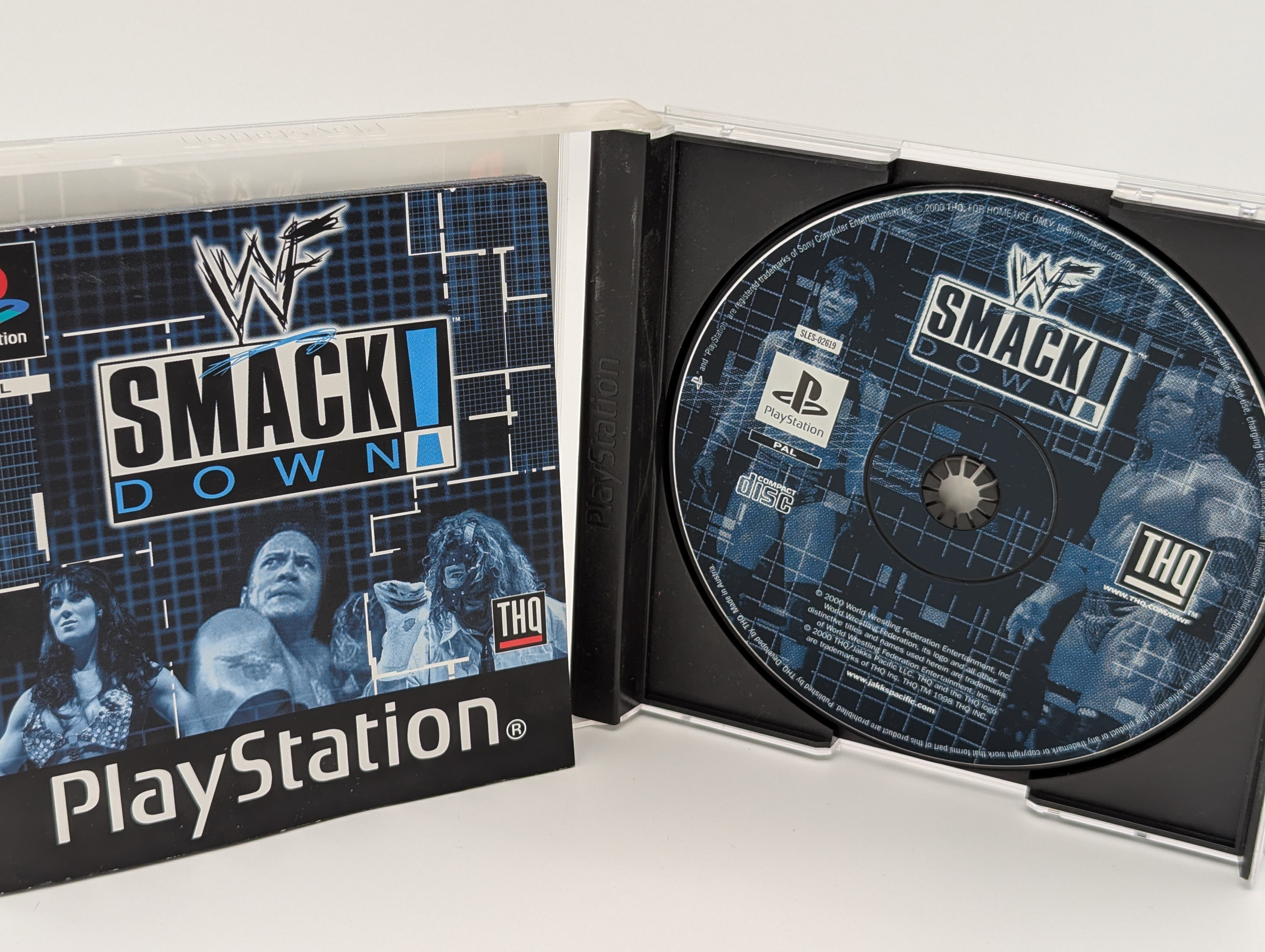 Sony PlayStation 1 WWF Smack Down OVP | CIB