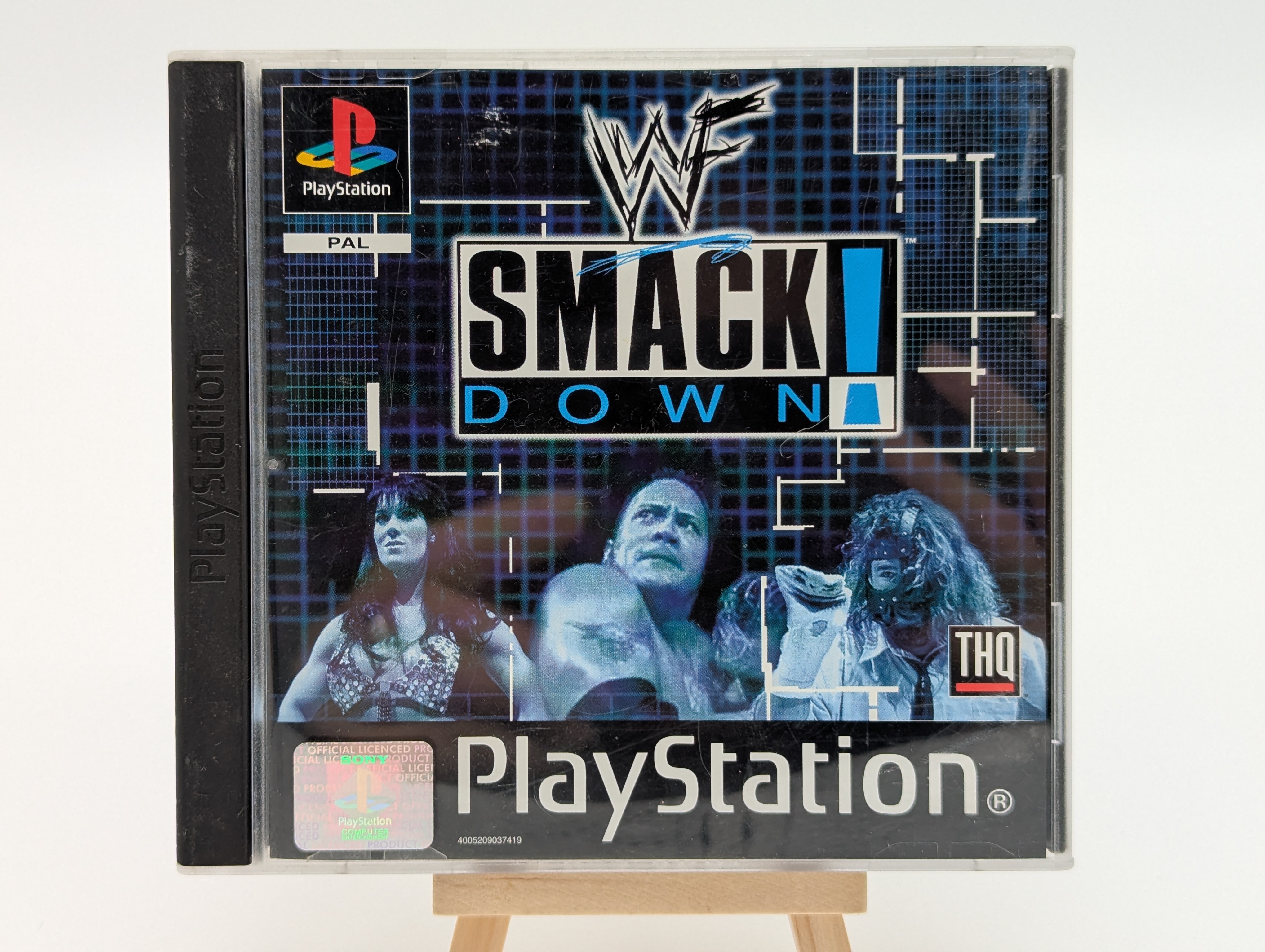 Sony PlayStation 1 WWF Smack Down OVP | CIB