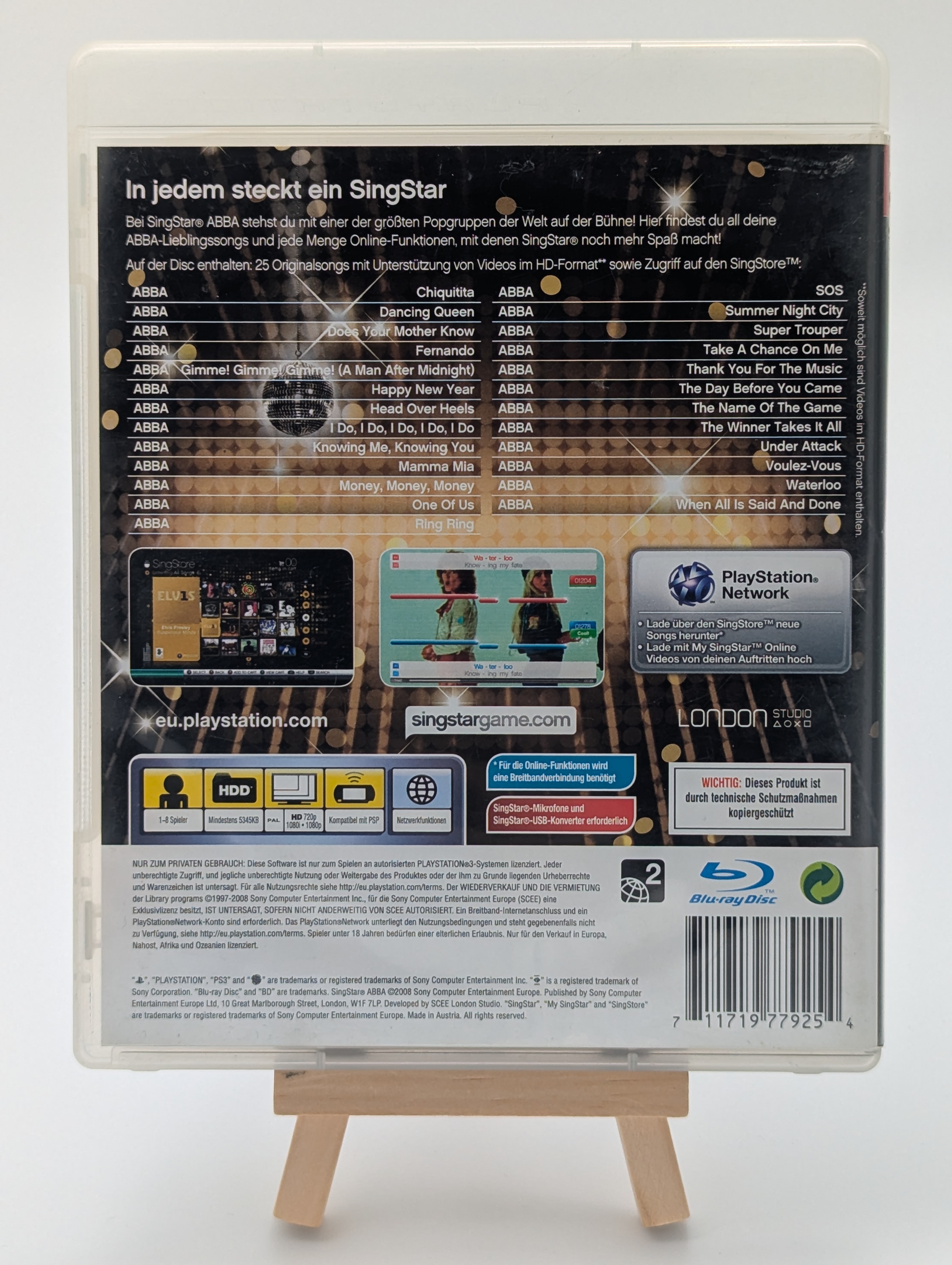 Sony PlayStation 3 singstar ABBA | OVP | CiB