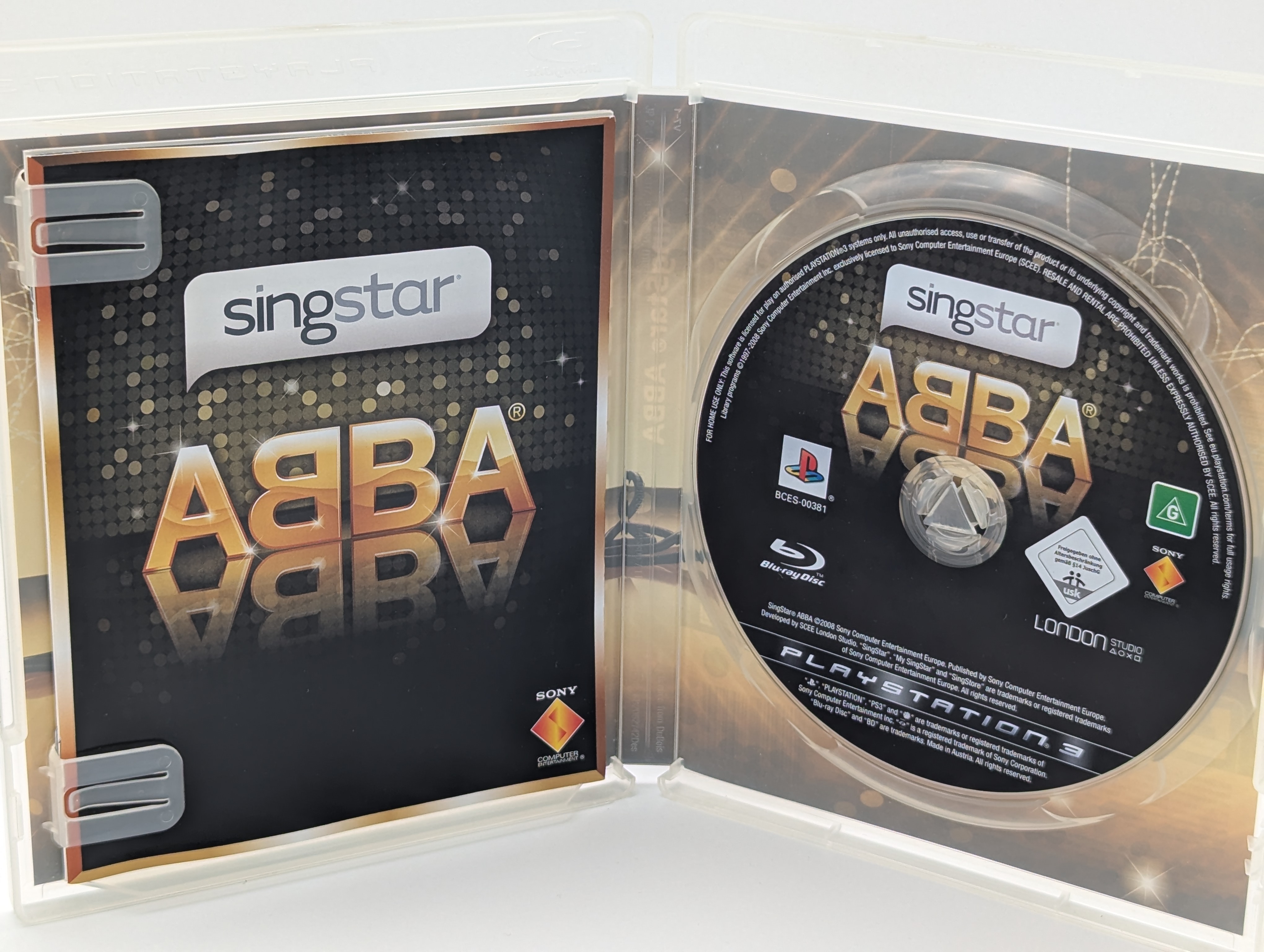 Sony PlayStation 3 singstar ABBA | OVP | CiB