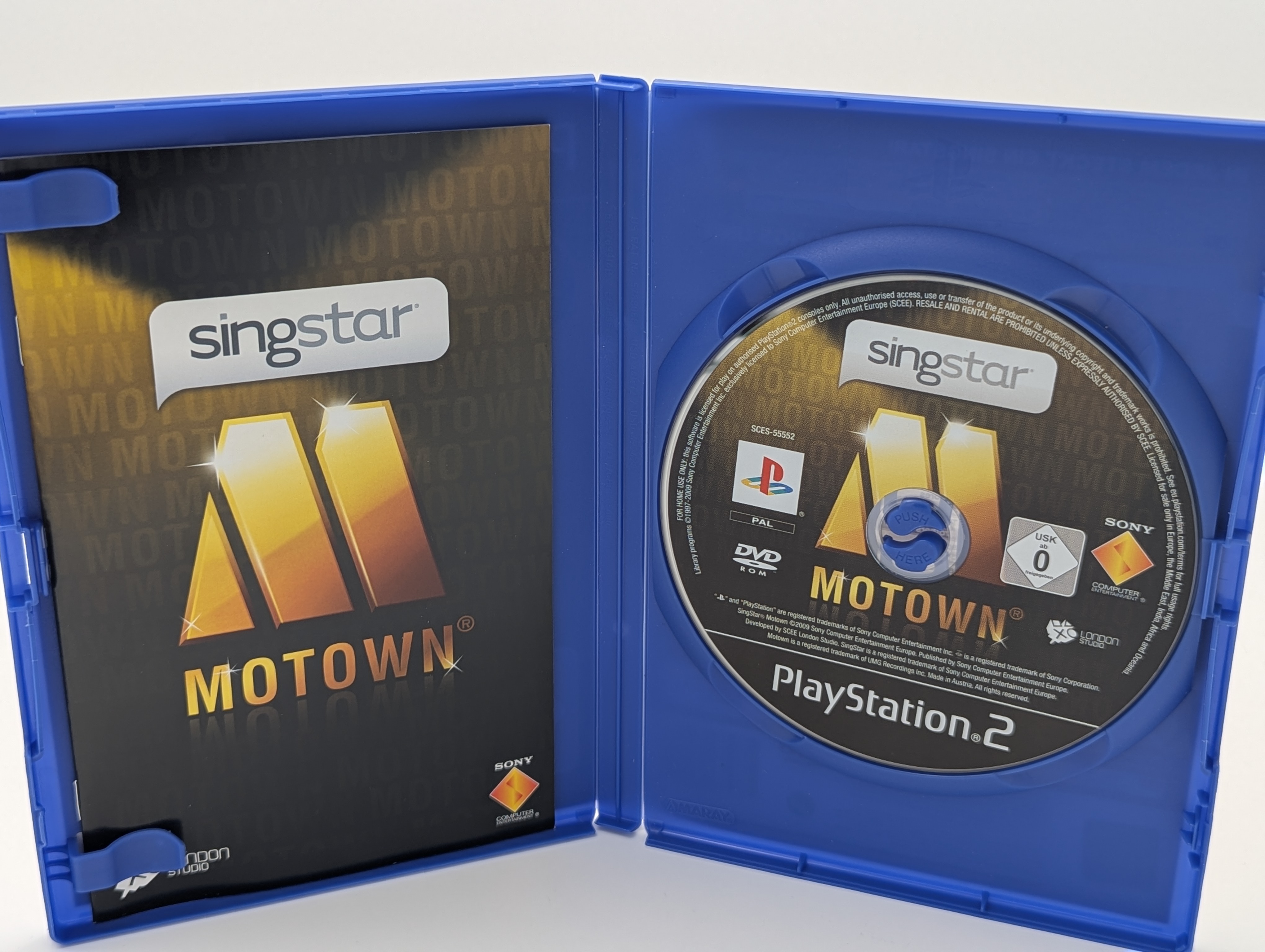 Sony PlayStation 2 Singstar Motown | OVP | CiB
