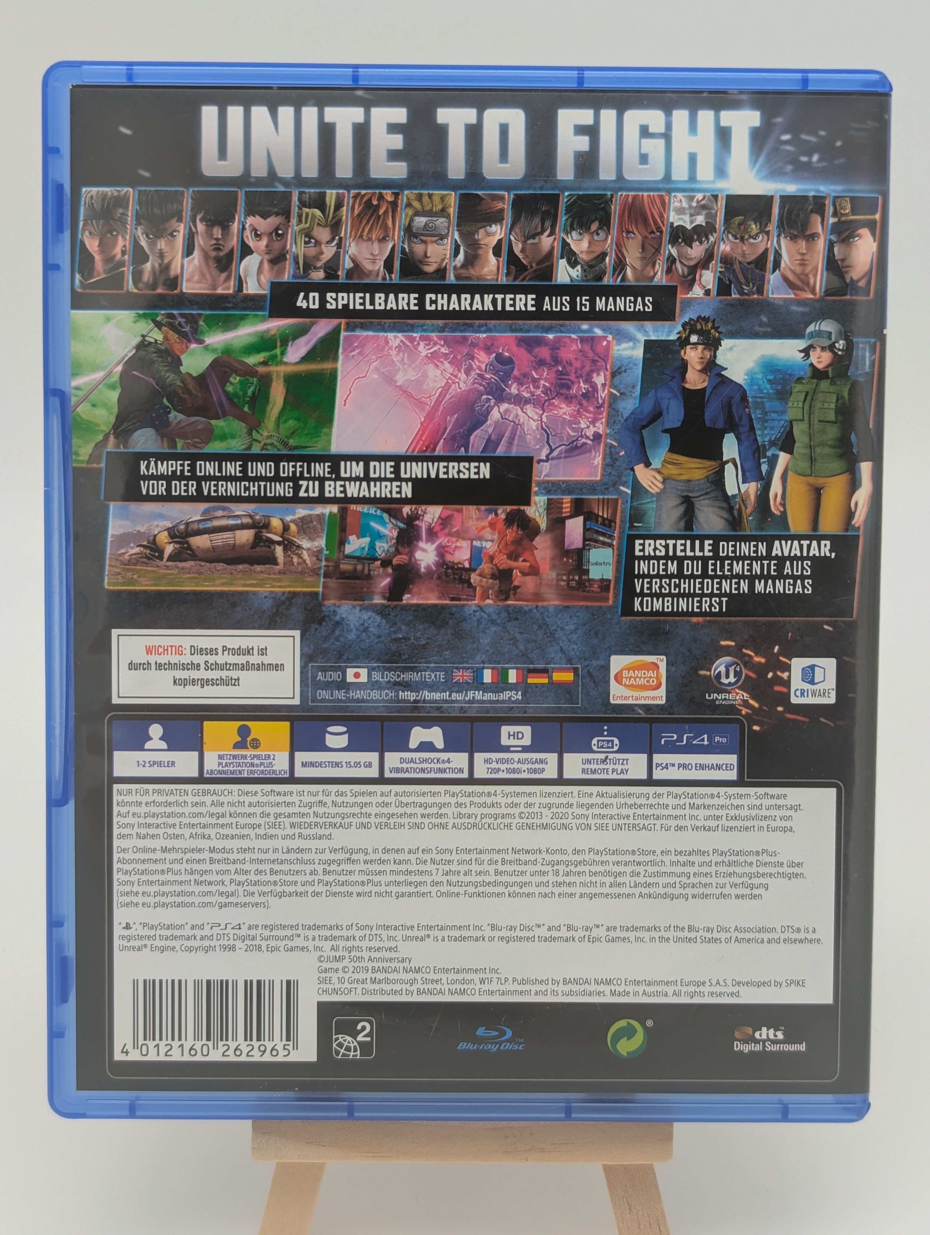 Jump Force Sony PlayStation 4 PS4 OVP