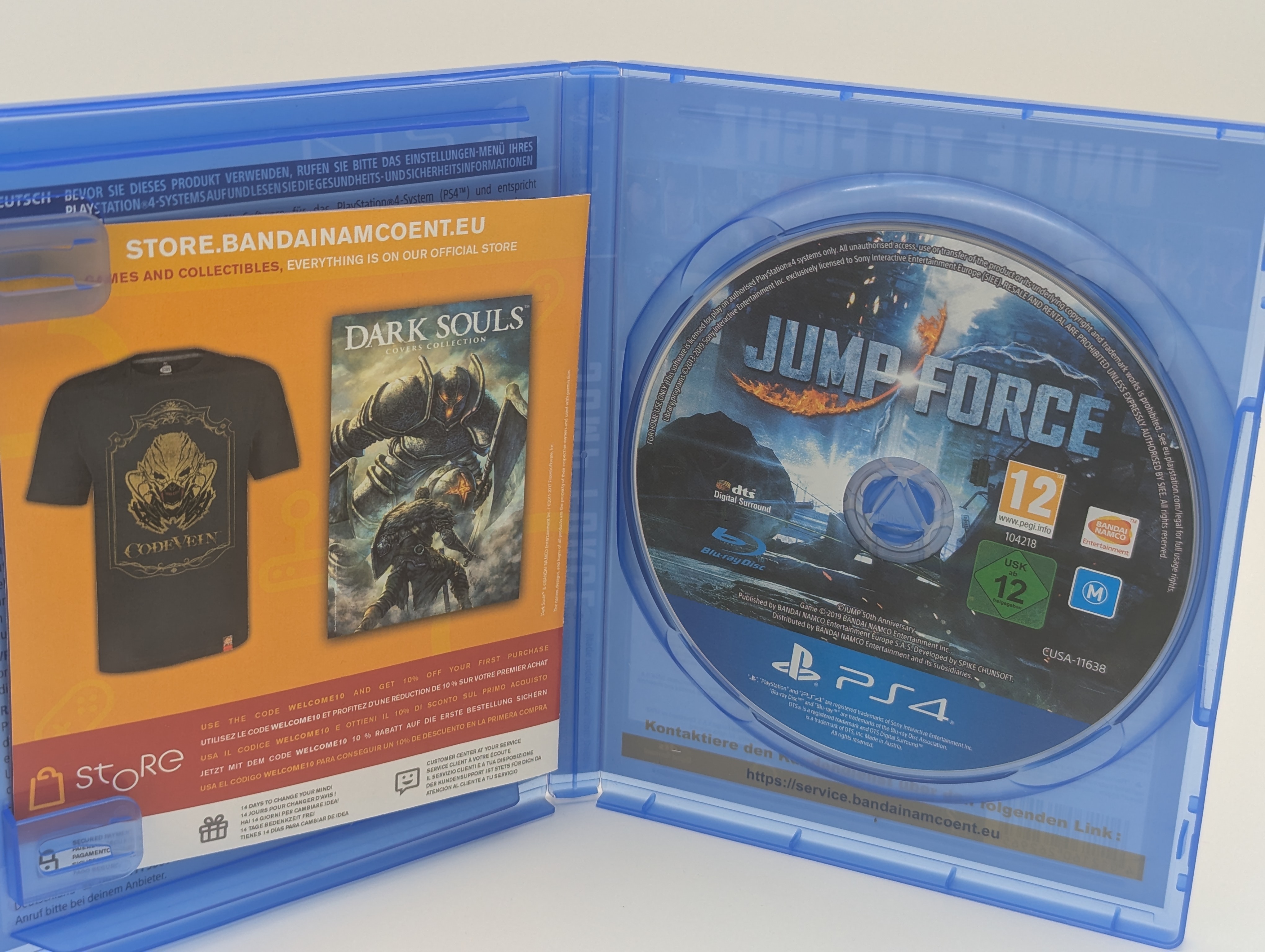 Jump Force Sony PlayStation 4 PS4 OVP