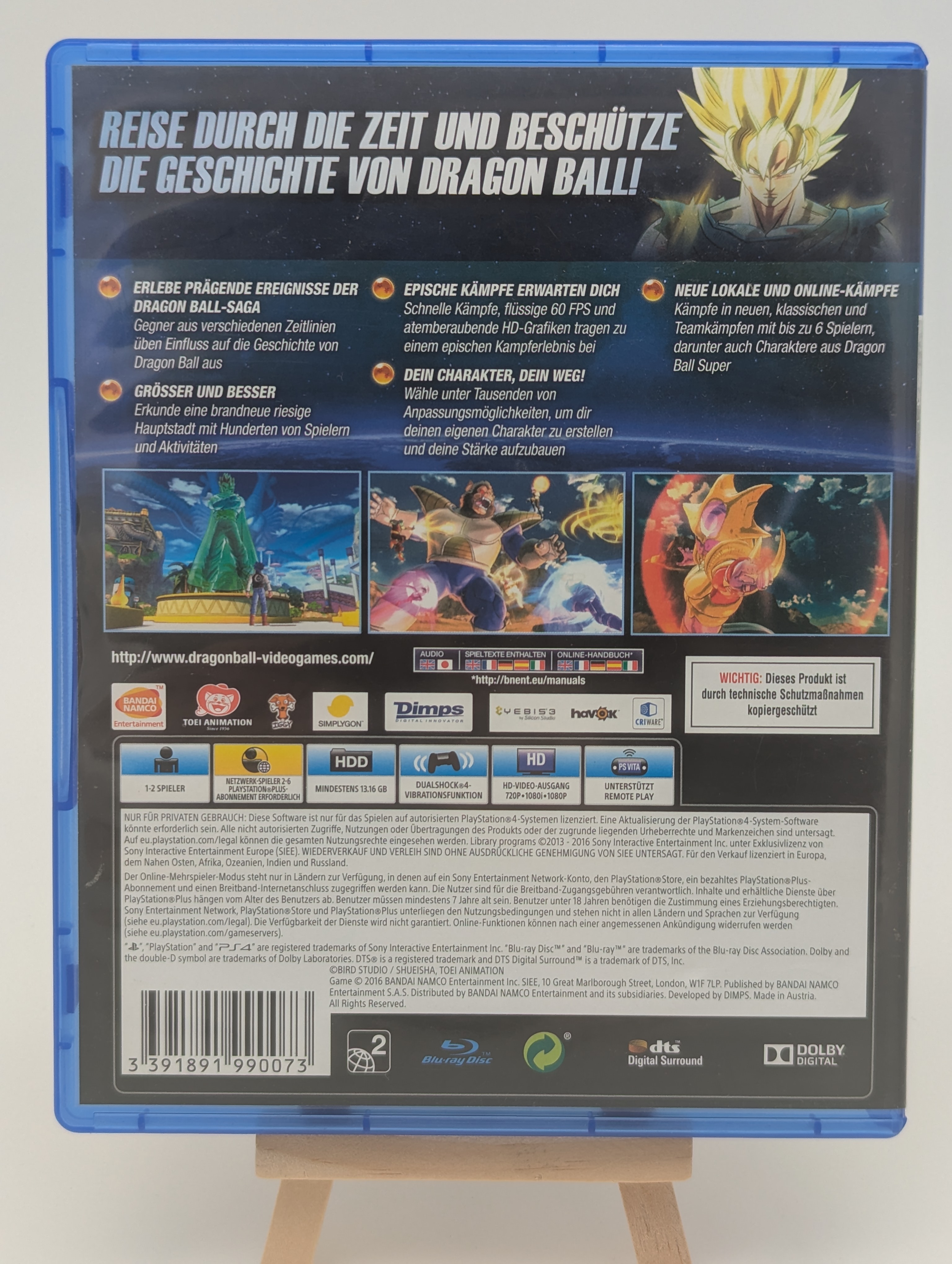 Dragonball Xenoverse 2 Sony PlayStation 4 PS4 OVP