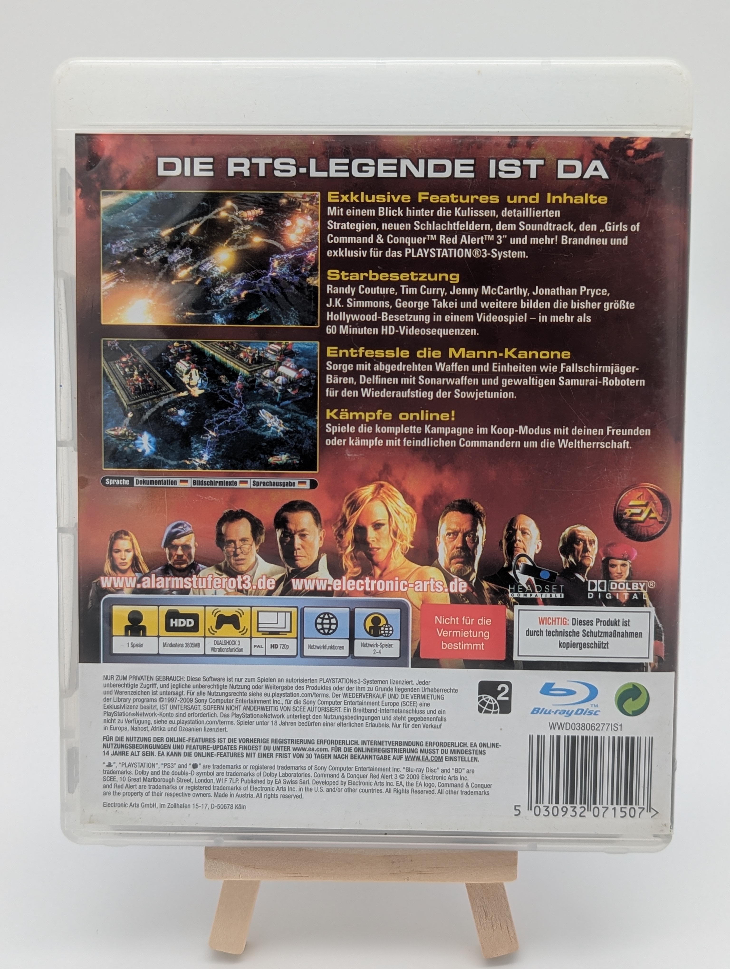 Command & Conquer 3: Alarmstufe Rot 3 Sony PlayStation 3 Ultimate Edition Spiel