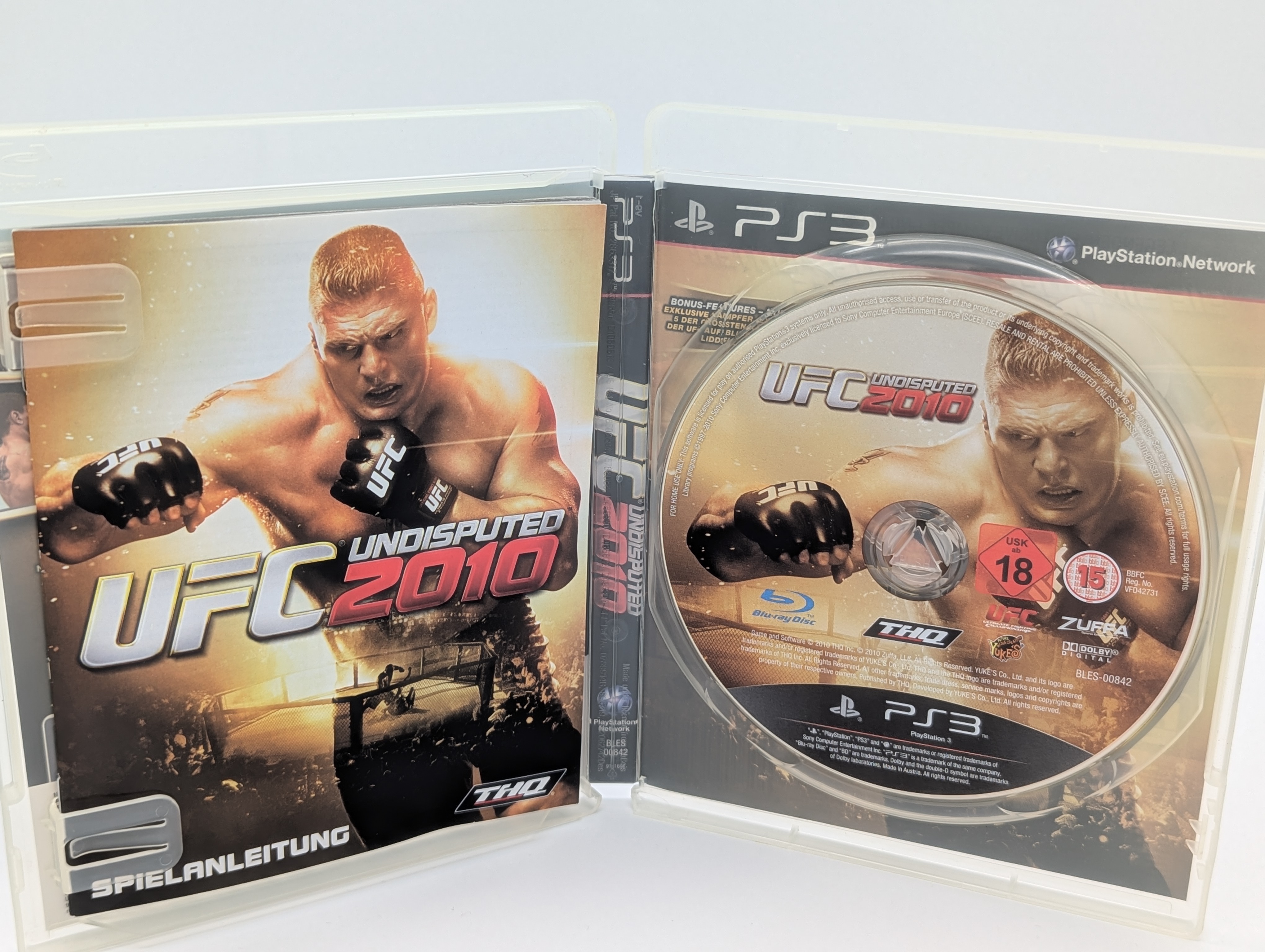 UFC 2010 Undisputed Sony PlayStation 3 PS3 Spiel